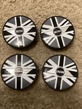 2002-17 MINI Cooper Center Hubcap Cover OEM 3613-1171-069 Made In GERMANY 4pcs picture
