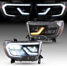 VLAND Headlights For 07-13 Toyota Tundra &08-20 Sequoia Front Lamps W/Sequential picture