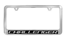 Dodge Challenger Chrome Metal License Plate Frame picture