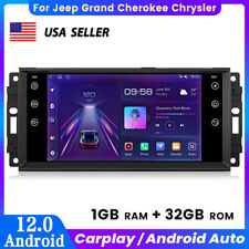 Car GPS Radio Navi Stereo For Jeep Grand Cherokee Dodge RAM Chrysler Carplay picture