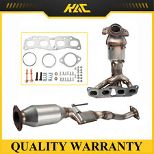 2PCS Exhaust Manifold Catalytic Converter For 2002-2006 Nissan Altima 2.5L picture