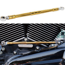 CNC Cut Gold Gear Shift Linkage for Harley Touring Street Road Glide FLHXS FLHR picture