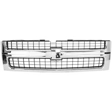 Grille Assembly For 2007-2010 Chevrolet Silverado 2500 HD 3500 HD Chrome Shell picture