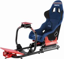 Sparco EVOLVE 3.0 Pro with Pro 2000 QRT Martini Racing Fibreglass Seat Navy Blue picture