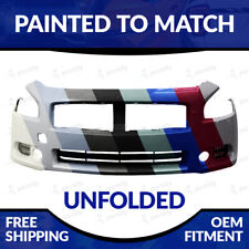 NEW Painted to Match Unfolded Front Bumper For 2009-2014 Nissan Maxima picture