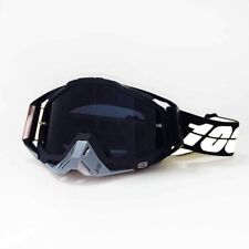 100% Goggles - Black , Tinted Lens, Extra lens, Pouch picture