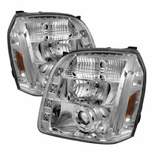 Spyder For GMC Yukon 2007-2014 Projector Headlights Pair | LED | Halo Chrome picture