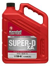 Kendall Super-D XA CK-4 15W40 Diesel Engine Oil 1 Gallon picture