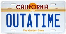 California OUTATIME Novelty License Plate 6