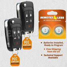 2 For 2010 2011 2012 2013 2014 2015 2016 Chevrolet Cruze Remote Car Key Fob picture