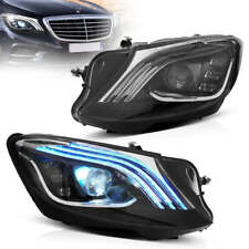 VLAND LED Headlights For 2014-2017 Mercedes Benz S-Class W222 Start-up Animation picture