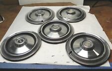 1975-76-77-78-79 PLYMOUTH HUBCAP WHEEL COVERS VINTAGE ORIGINAL OEM LOT OF 5 USED picture