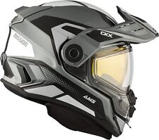 Open Box CKX Adult Snowmobile Helmet with Electric Shield Matte Gray Large picture