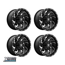 Fuel Off-Road D574 Cleaver Gloss Black Milled 18X9 6X135/6X139.7 01mm (Set of 4) picture