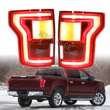 2015-2017 For Ford F150 F-150 W/Blind Spot Tail Light Brake LED Left&Right Pair picture
