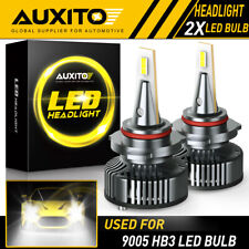 2X AUXITO 9005 HB3 LED Headlight Bulb HIGH BEAM Super Bright 16000LM CANBUS EOA picture