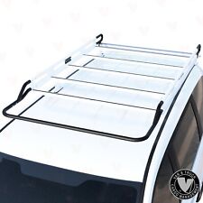 Universal Premium Heavy-Duty Aluminum White Ladder Rack for Minivan from Vantech picture