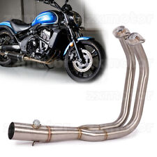 Motorcycle Front Pipe Header Exhaust 51mm For Kawasaki Vulcan S 650 VN650 EN650 picture