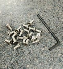 American Racing Torq Thrust II Center Cap Screws Kit Of 20 - Made In USA picture