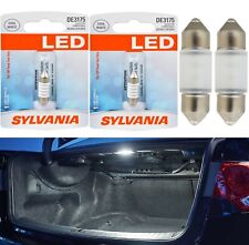 Sylvania Premium LED Light De3175 White Two Bulbs Trunk Cargo Replace Upgrade OE picture
