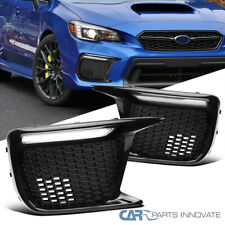 Fits 18-21 Subaru WRX Switchback Sequential LED Bumper Fog Lights Bezel Cover picture