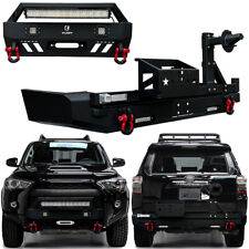 Vijay Fit 2015-2020 4Runner Front or Rear Bumper w/Winch Plate & Tire Carrier picture
