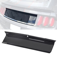For 2015-2023 Ford Mustang GT Gloss Black Rear Trunk Decklid Panel Trim Cover picture