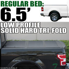 Topline For 2004-2014 Ford F150 6.5' Bed Low Profile Hard Tri Fold Tonneau Cover picture