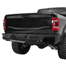 Fit 2019-2024 Dodge Ram 2500 3500 Steel Rear Back Step Bumper with LED Lights picture