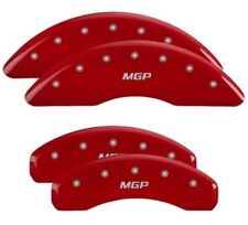 MGP Caliper Covers Set of 4 Red finish Silver MGP picture