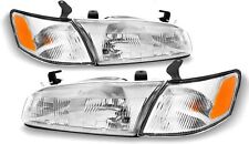 For 1997-1999 Toyota Camry Headlights Headlamps w/Corner Lights Left+Right picture