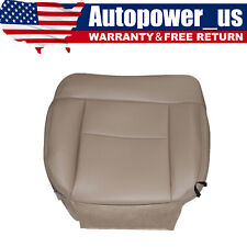 For 2004-2008 Ford F150 XLT STX Lariat Driver Side Bottom Leather Seat Cover Tan picture
