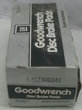 GM Goodwrench Disc Brake Pads #12300241 picture