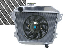 ALUMINUM RADIATOR+Fan For FORD CAPRI RS/ESCORT SUPERSPEED MK1 ESSEX V6 2.6/3L picture