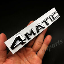 Metal Chrome 4MATIC Letters Car Trunk Emblem Decals Sticker Badge Biturbo V8 V12 picture