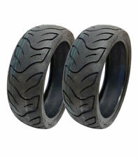 MMG Set of 2 Tires 130/60-13 Tubeless Front or Rear Motorcycle Scooter Moped picture