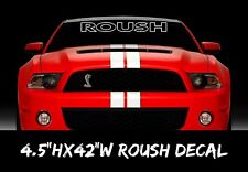 Ford Mustang ROUSH Windshield Vinyl USDM D Cut Decal Sticker Custom Vehicle Logo picture