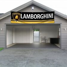Lamborghini Banner Flag 2x8Ft  Banner Car Racing Show Garage Wall Workshop Decor picture