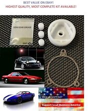 Corvette Reatta Lotus Headlight Motor Repair Kit W/OEM Quality Gear+Instructions picture