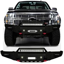 Vijay Fits 2014-2015 Chevy Silverado 1500 Front Bumper with LED Spotlights picture