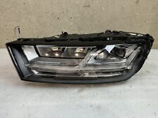 NICE OEM 2017 2018 2019 AUDI Q7 LED HEADLIGHT COMPLETE WITH MODULES LEFT LH picture