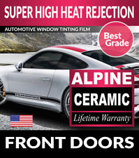 ALPINE PRECUT FRONT DOORS WINDOW TINTING TINT FILM FOR JEEP GRAND CHEROKEE 14-22 picture
