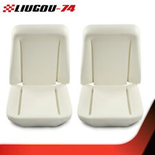Fit For 1966-1972 GM New Bucket Seat Foam Bun Cushion Front Upper & Lower Pair picture