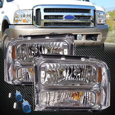 Conversion Headlight Set Fits 1999-2004 Ford Super Duty Excursion picture