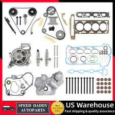 Timing Chain Kit Water Pump, Oil Pump, Head Gasket Set for GMC Chevy Malibu 2.4L picture
