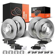 Front and Rear Disc Brake Rotors & Brake Pads for Honda Accord 08-12 14-17 2.4L picture