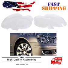 For Mercedes CLK C209 W209 2005-09 Headlight Lens Replacement Cover Left+Right picture