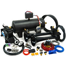 HornBlasters Rocker 2 Gallon Air Horn Kit for Truck or ATV / UTV with Compressor picture