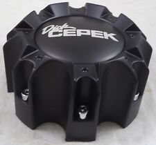 Dick Cepek Wheels Flat Black Wheel Center Cap Caps # CAP-WX05-165.1-170-8H / NEW picture