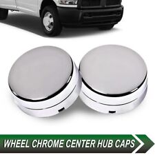 Fit For 2003-2017 Dodge Ram 3500 1-Ton Dually Rear Wheel Hub Center Caps Chrome picture